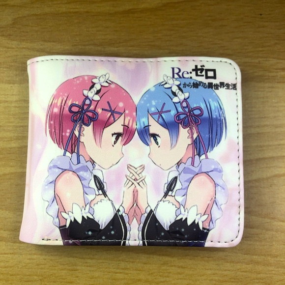 Hot Topic Bags Rezero Rem And Ram Wallet Poshmark